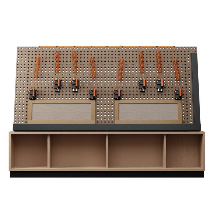 Cabinet Door Clamping System
