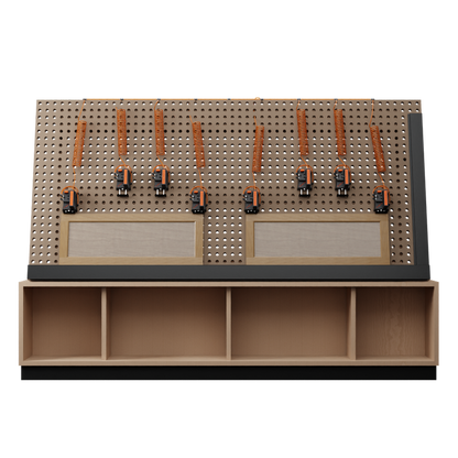 Cabinet Door Clamping System