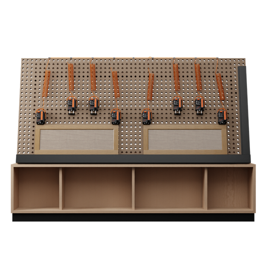 Cabinet Door Clamping System