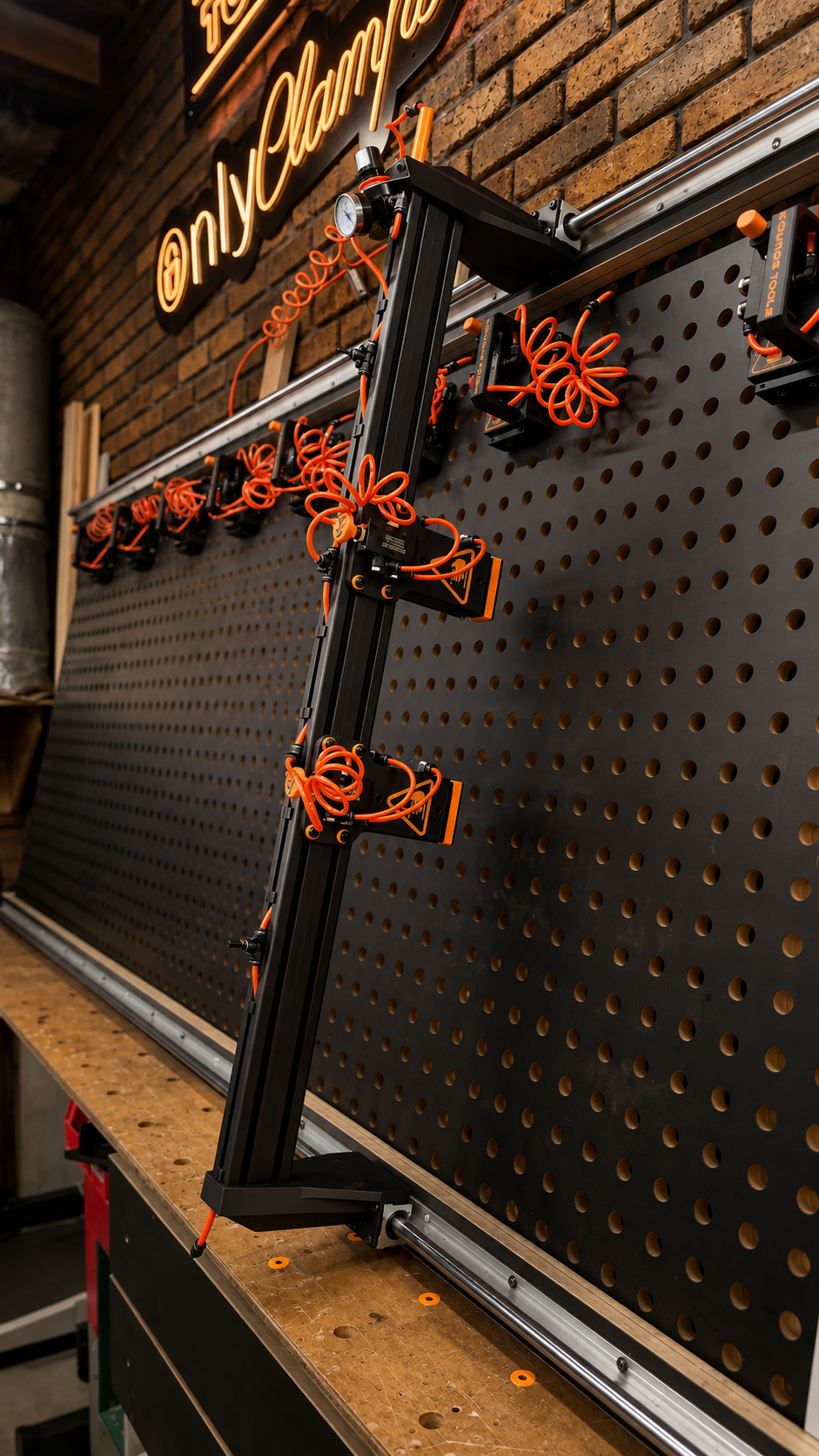 FaceFrame Clamping system - FFCS