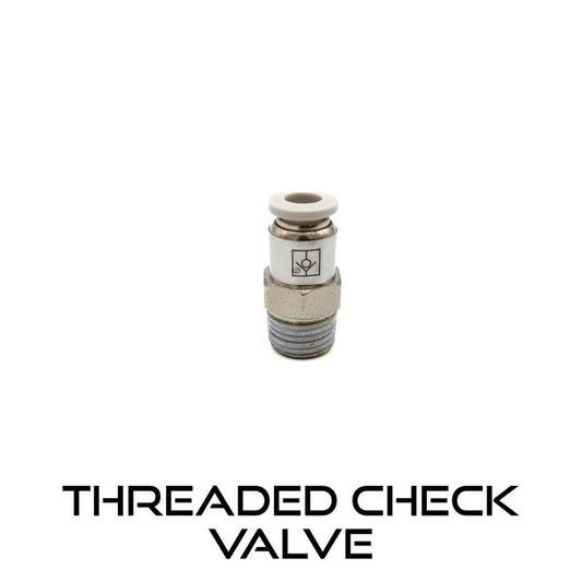 Threaded Male Check Valve Push Fitting