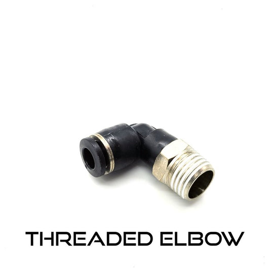 VACPAD Fittings Threaded Male Elbow Push Fitting 1/4 Inch