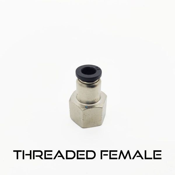 Straight Threaded Female Fitting 1/4 NPT